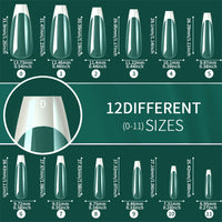 Nailpop 120pcs Acrylic Nails Fake Capsule