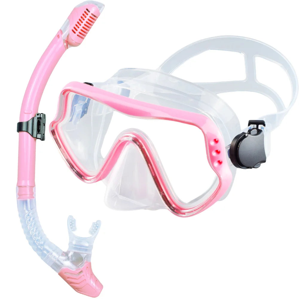 Dry Snorkel Set Diving Mask For Adults