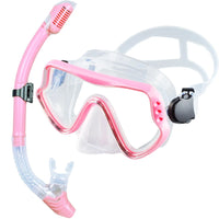Dry Snorkel Set Diving Mask For Adults