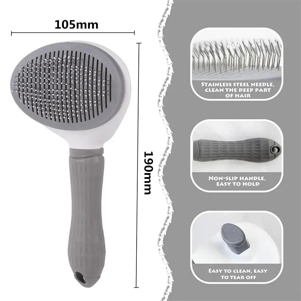 Pet Comb Automatic Hair Removal