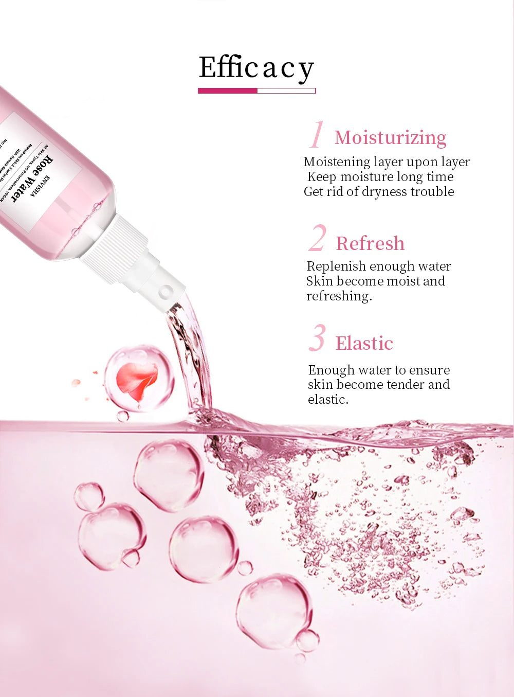 ENVISHA Rose Water Facial Toner