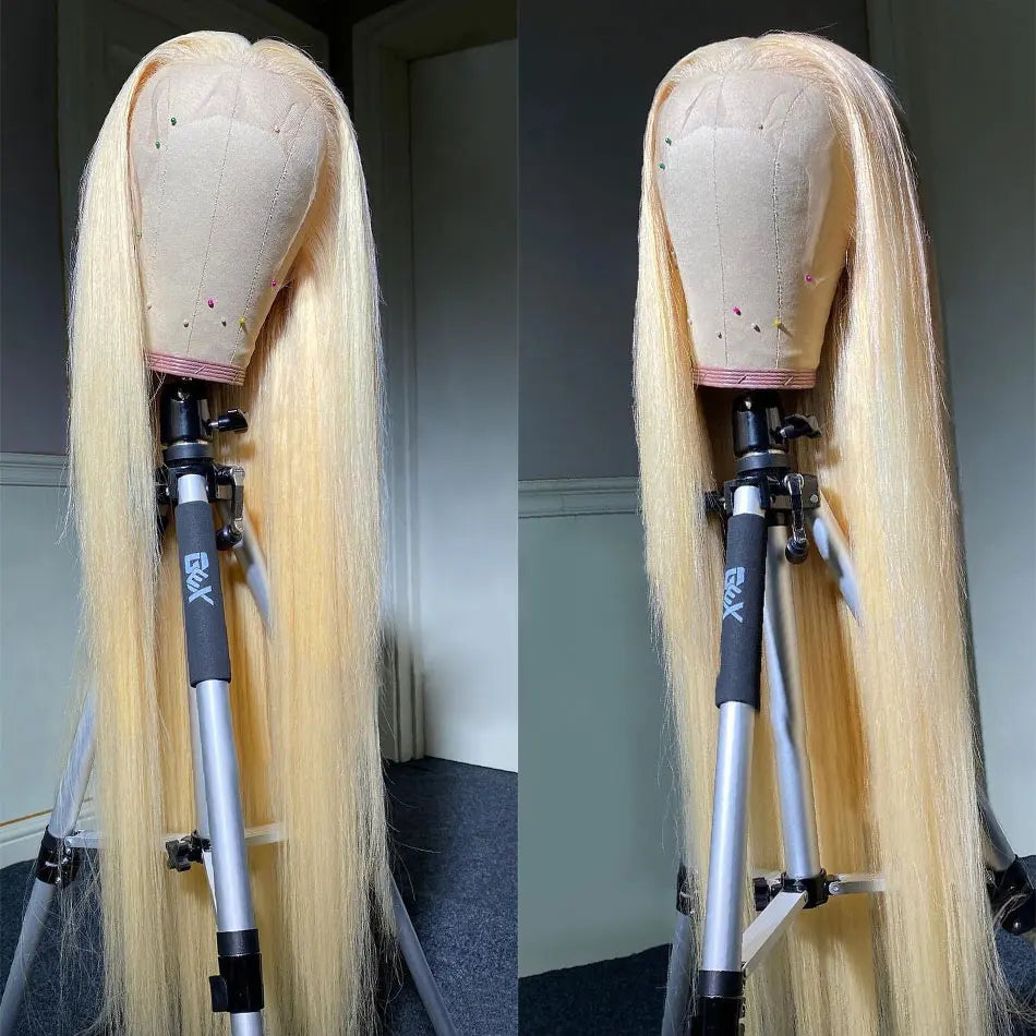 Frontal Human Hair Wigs 613 Bob Wig