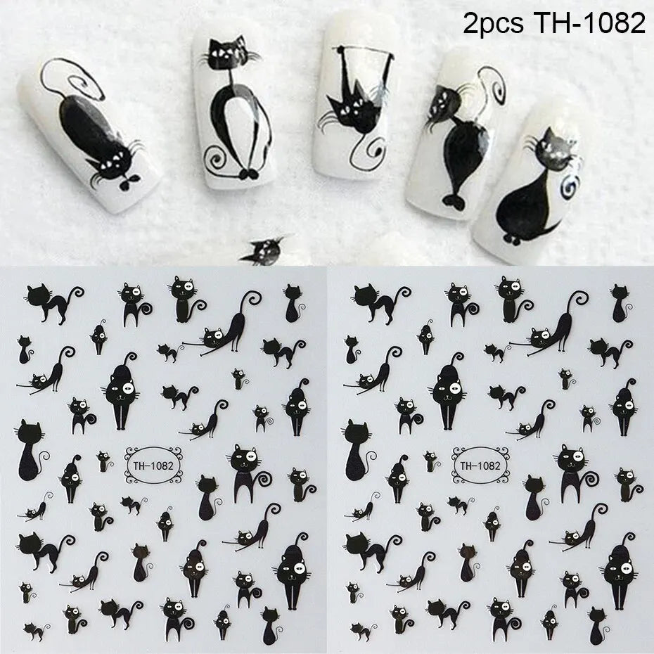 3D Self-Adhesive Nail Art Decals
