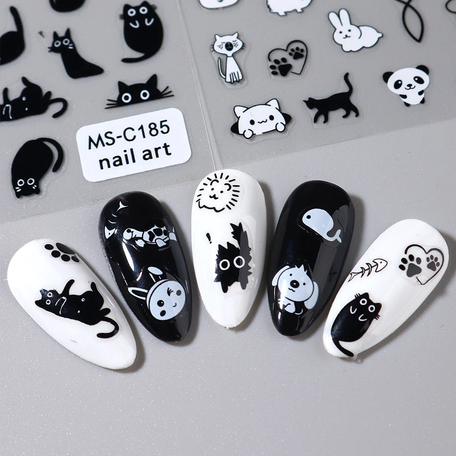 3D Self-Adhesive Nail Art Decals