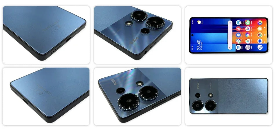 Global Version POCO M6 Pro Helio G99 Ultra 120Hz Flow AMOLED DotDisplay 67W turbo charging 64MP Triple Camera with OIS