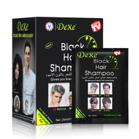 10Pcs 20Pcs Dexe Black Hair Shampoo Black Herb Natural Faster Black Hair