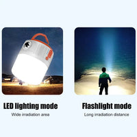 Solar Camping Light Power Bank LED