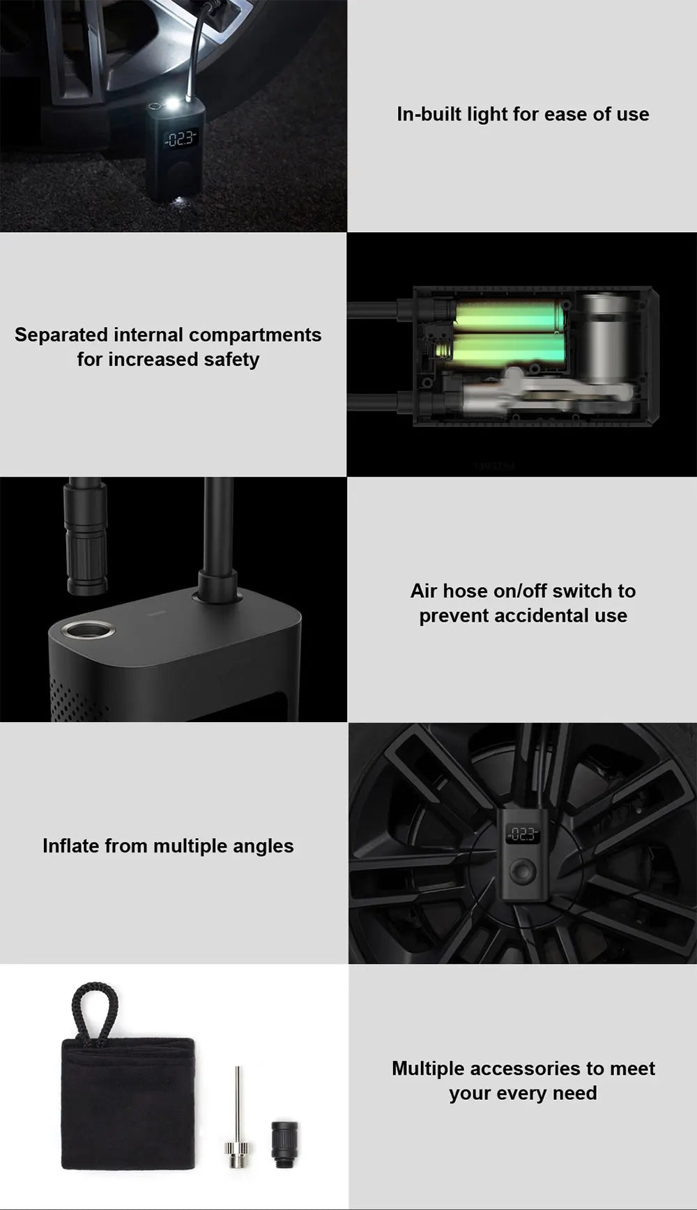 Mini Portable Electric Air Compressor