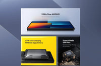 Global Version POCO M6 Pro Helio G99 Ultra 120Hz Flow AMOLED DotDisplay 67W turbo charging 64MP Triple Camera with OIS