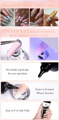 BORN PRETTY 30ml Rhinestones