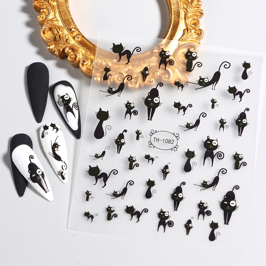 3D Self-Adhesive Nail Art Decals