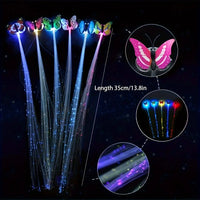 Colorful Butterfly Light Braids Wig