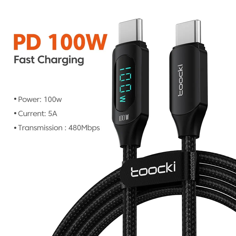Fast Charging Charger USB C to USB C