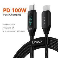 Fast Charging Charger USB C to USB C
