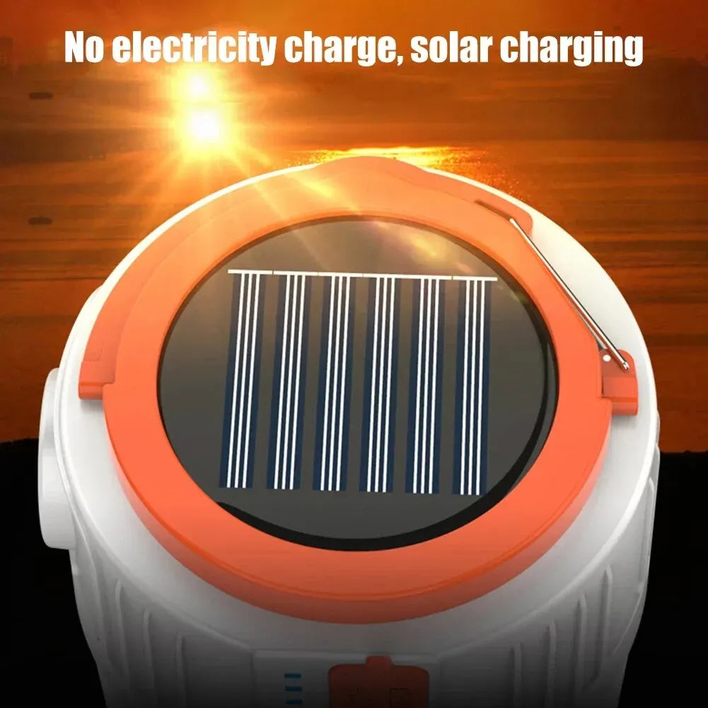 Solar Camping Light Power Bank LED