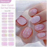 Full Cover Nail Gel Sticker Wraps Manicure