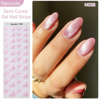 Full Cover Nail Gel Sticker Wraps Manicure