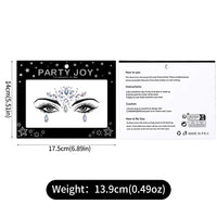 3D Diamond Temporary Tattoo Stickers