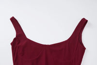 Dulzura Sleeveless Mesh Sheer Patchwork Maxi Dress Sexy Elegant Long Dress Prom Evening Party Clubwear Autumn Winter Outfit