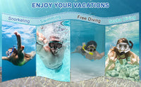 Dry Snorkel Set Diving Mask For Adults