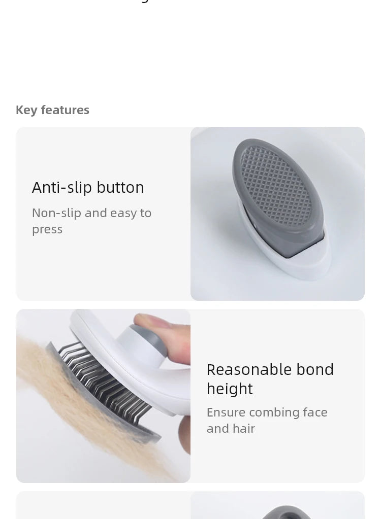 Pet Comb Automatic Hair Removal