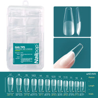 Nailpop 120pcs Acrylic Nails Fake Capsule
