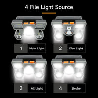 5 LED Headlamp Rechargeable