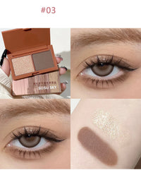 Two Color Eyeshadow Palette