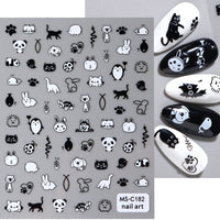 3D Self-Adhesive Nail Art Decals