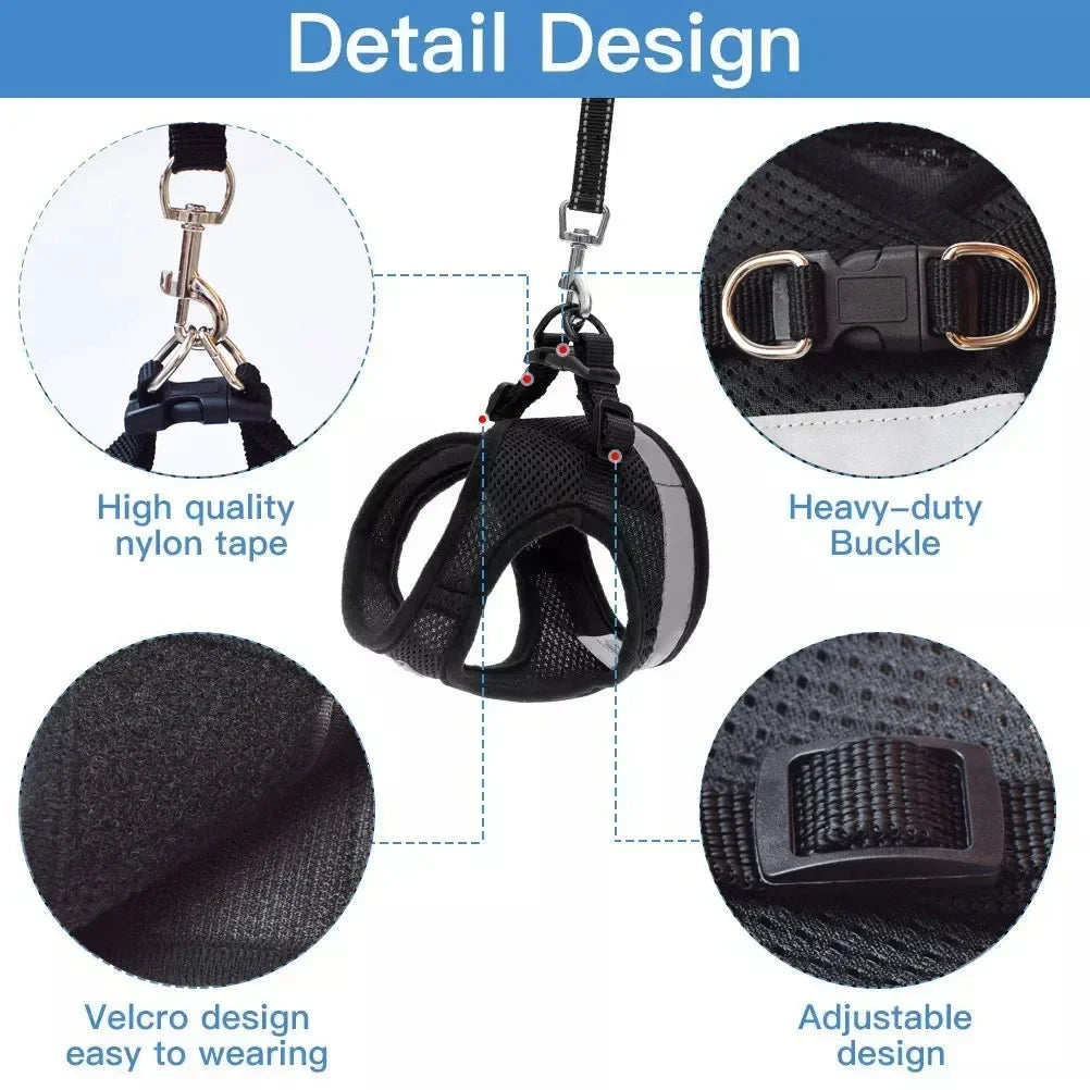 Traction Rope Collar Breathable