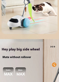 Smart Interactive Cat Toy Car