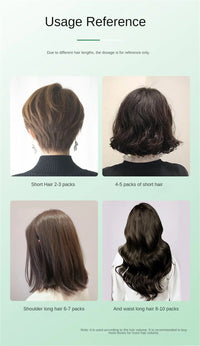Natural Hair Dye Shampoo Gray White Hair Cover