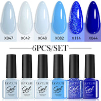 Nail Polish Kit 125 Colors Manicure Semi Permanent