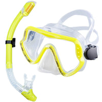 Dry Snorkel Set Diving Mask For Adults