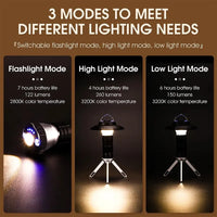 WEST BIKING Portable Camping Light 3 In
