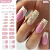 Full Cover Nail Gel Sticker Wraps Manicure