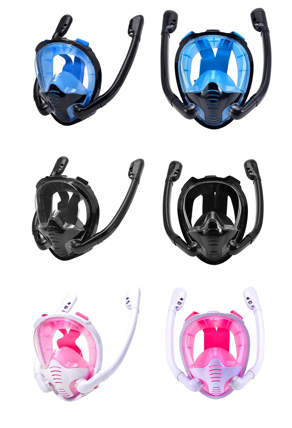 Full Face Snorkel Mask 180°Panoramic k