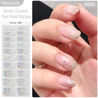 Full Cover Nail Gel Sticker Wraps Manicure