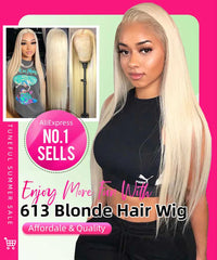 Frontal Human Hair Wigs 613 Bob Wig