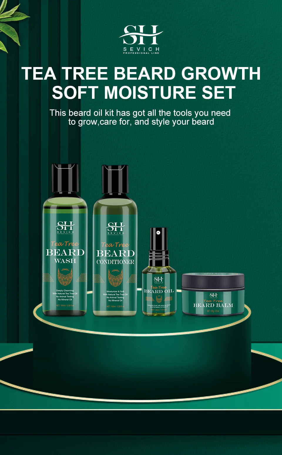 Sevich Tea Tree Beard Care