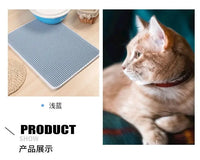 Cat Litter Mat With Gift Double Layer Waterproof