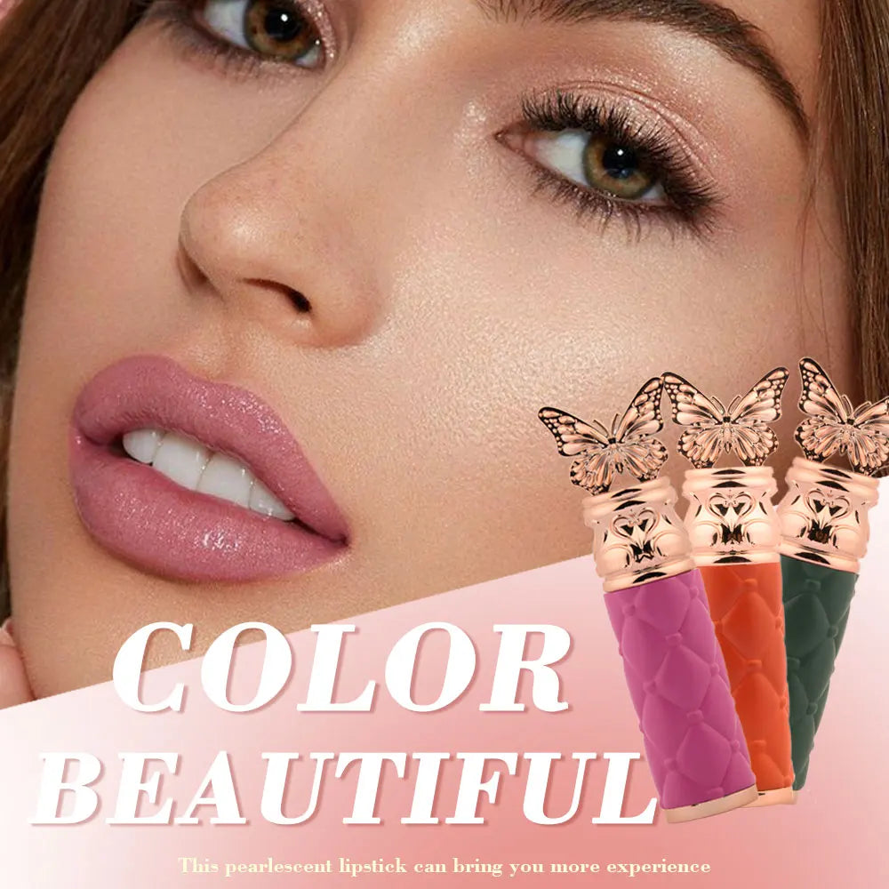 Shimmering Diamond Pearl Lipstick