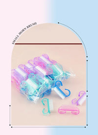 1/5/20Pcs Acrylic Nail Brush Pink Color