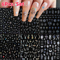 Self-Adhesive Slider Luxury Manicure Decals