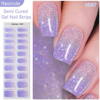 Full Cover Nail Gel Sticker Wraps Manicure
