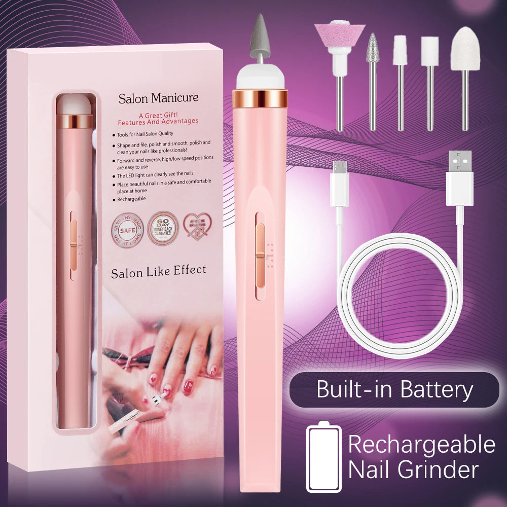 LINMANDA Portable Nail Drill Professional