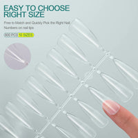 Nailpop 120pcs Acrylic Nails Fake Capsule