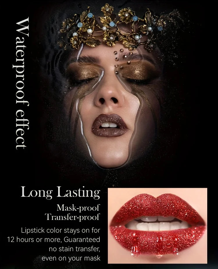 7 Colors Glitter Lipstick