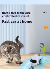 Smart Interactive Cat Toy Car