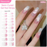 Full Cover Nail Gel Sticker Wraps Manicure